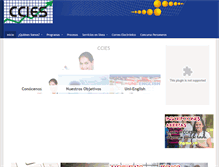 Tablet Screenshot of ccies.org.co